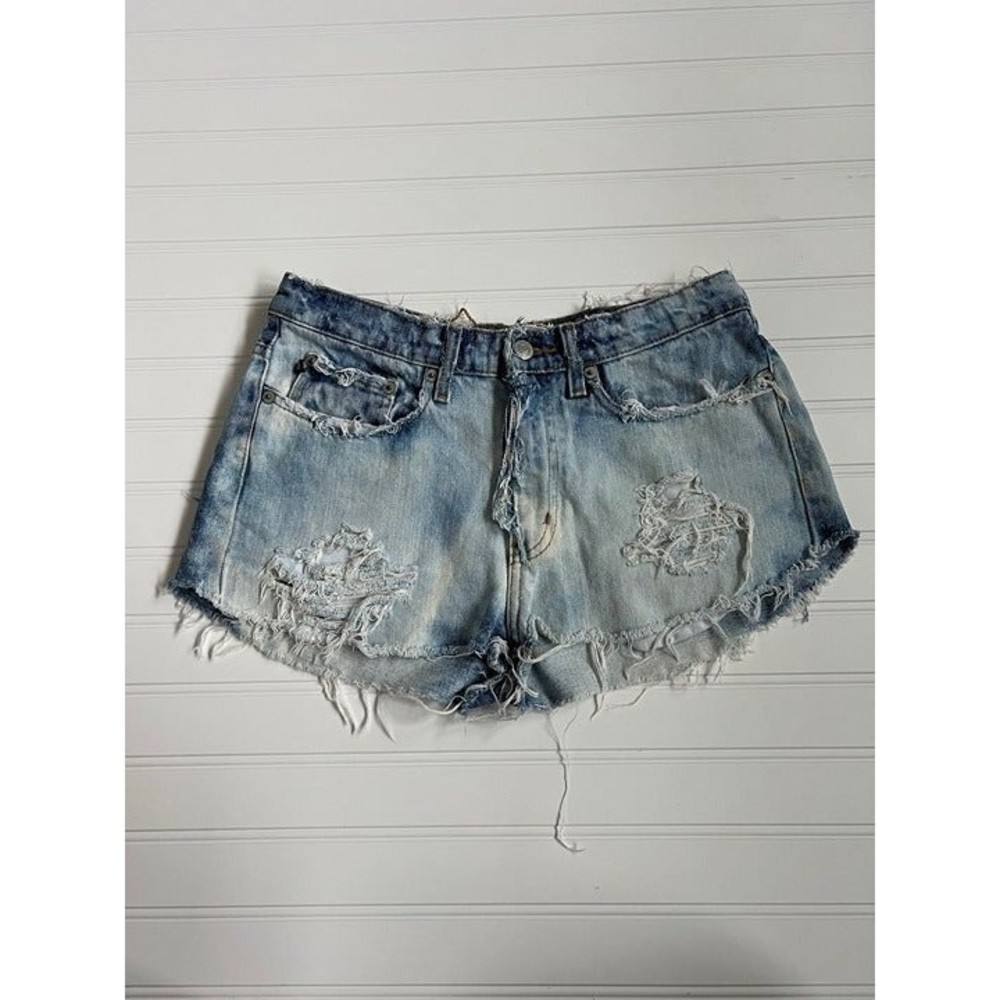 Custom Distressed Ralph Lauren Jean Shorts